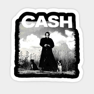 johnny CASH Sticker